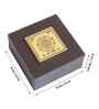 Brown Pvc Laxmi Ganesh Prayer Box
