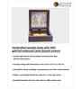 Brown Pvc Laxmi Ganesh Prayer Box