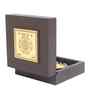 Brown Pvc Laxmi Ganesh Prayer Box