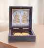 Brown Pvc Laxmi Ganesh Prayer Box