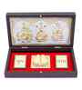 Brown Pvc Laxmi Ganesha Saraswati Box