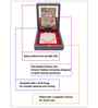 Brown Pvc Radha Krishna Pooja Box