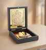 Brown Pvc Radha Krishna Pooja Box