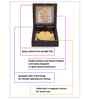 Brown Pvc Radha Krishna Prayer Box