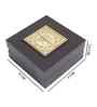 Brown Pvc Radha Krishna Prayer Box