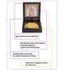 Brown Pvc Shri Ganesh Spiritual Box