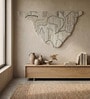 Set Of 1 Cream High Texture Wool Wall Art