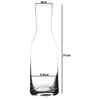 Set of 1 Crystal Lead Free Glass 1200ml Bar Decanter