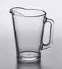 Set of 1 Crystal Lead Free Glass 1800ml Water Jug