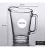 Set of 1 Crystal Lead Free Glass 1800ml Water Jug