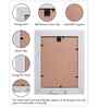Dark Brown Wood Finish Pvc 5X7 Inch Single Photo Frames