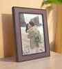 Dark Brown Wood Finish Pvc 5X7 Inch Single Photo Frames