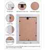 Dusk Blue Pvc 5X7 Inch Single Photo Frames