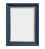 Dusk Blue Pvc 5X7 Inch Single Photo Frames