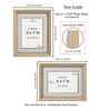 Gold Pvc 5X7 Inch Single Photo Frames