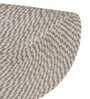 Set of 1 Jute Cotton Solid Pattern Reversible Table Runner