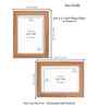 Light Brown Pvc 5X7 Inch Single Photo Frames