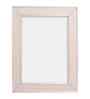 Light Wood Tone With Gold Trim Pvc 5X7 Inch Single Photo Frames