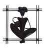 Multicolour Iron Dafali Musician Wall Art