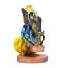 Multicolour Iron Ganesha Drum Decorative Figurine