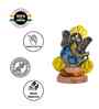 Multicolour Iron Ganesha Drum Decorative Figurine