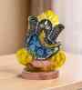 Multicolour Iron Ganesha Drum Decorative Figurine