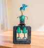 Multicolour Iron Hanging Legs Musician Decor