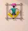 Multicolour Iron Harmonium Musician Wall Hanging