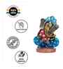 Multicolour Iron Lord Ganesha Musician Showpiece