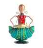Multicolour Iron Traditional Musician Showpiece