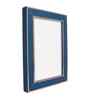 Nile Blue & Gold Pvc 5X7 Inch Single Photo Frames