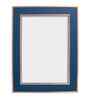 Nile Blue & Gold Pvc 5X7 Inch Single Photo Frames