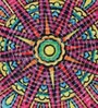 Set of 1 Pure Cotton Geometric Print Digitally Printed Table Runner