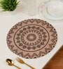 Set of 1 Pure Cotton Geometric Print Digitally Printed Table Runner