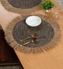 Set of 1 Pure Cotton Geometric Print Digitally Printed Table Runner