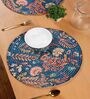 Set of 1 Pure Cotton Geometric Print Digitally Printed Table Runner
