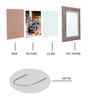 Taupe Pvc 5X7 Inch Single Photo Frames