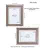 Taupe Pvc 5X7 Inch Single Photo Frames