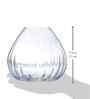 Set of 1 Transparent Crystal Lead Free Glass 185ml Glass Vases