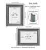 Vintage Blue Pvc 5X7 Inch Single Photo Frames