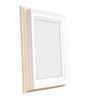 White & Beige Pvc 5X7 Inch Single Photo Frames