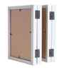 White Pvc Premium Foldable Tabletop 4X6 Inch Single Photo Frames