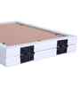White Pvc Premium Foldable Tabletop 5X7 Inch Single Photo Frames