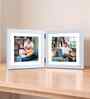 White Pvc Premium Foldable Tabletop 6X6 Inch Single Photo Frames