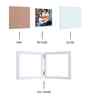 White Pvc Premium Foldable Tabletop 6X6 Inch Single Photo Frames