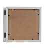White Pvc Premium Foldable Tabletop 6X6 Inch Single Photo Frames