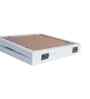 White Pvc Premium Foldable Tabletop 6X6 Inch Single Photo Frames