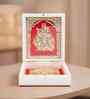 White Pvc Radha Krishna Decorative Box