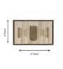 Set Of 1 Wood-Brown High Texture Wool Wall Art