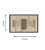 Set Of 1 Wood-Brown High Texture Wool Wall Art